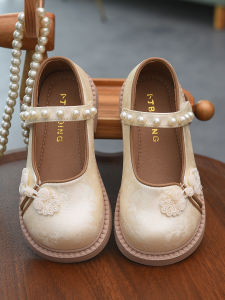 Girl Genuine Leather Shoes for Han Chinese Clothing New Chinese Style Childrens Princess Shoes Spring & Fall New Arrival Retro Childrens Shoes Girls National Style Leather Shoes