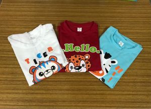 เสื้อเด็ก แพ็ค 3 ตัว (ตัวละ 37.฿) สำหรับเด็กเล็กและเด็กโตใส่ได้ทั้งเด็กหญิงและเด็กชาย ผ้าTC สีสวยใส่สบาย คุณภาพดี