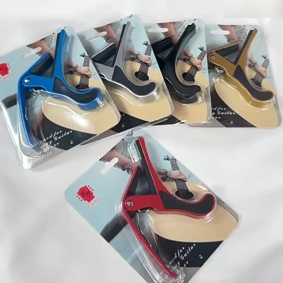 KAWES  Capo Professional Penjepit Gitar Besi / Capo Gitar Besi Professional Philter Signature / Kapo Gitar Aksesoris Gitar / Guitar Capo