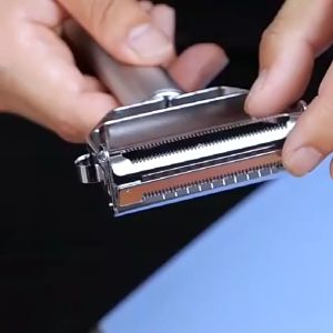 Pisau Parutan Pengupas Buah Sayur Fruit Vegetable Peeler Grater Multifunction - Silver