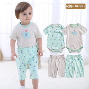 Special Offer Newborn Toddler Summer Clothing Baby Jumpsuit Thin Baby Clothes Short Sleeve Romper Shorts Pure Cotton Shorts