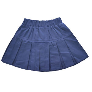 Girls Pleated Skirt A-line School Uniform Sporty