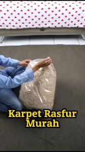 Karpet Bulu Rasfur Only UK 120x200 Karpet Polos Lembut Import New Collection -ZMD3