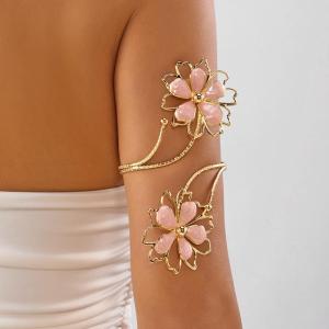 *Open Arm Bohemia Seashell Starfish Bracelet for Women Summer Beach Vacation Style Armband