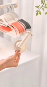 Drying Rack Wall Mounted Retractable Storage RackPunch Free Folding Hanger Storage Rack