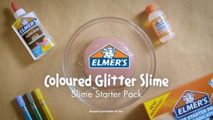 Elmer’s ชุดทำสไลม์ สตาร์ทเตอร์คิท เอลเมอร์ส (เช็ต 9 ชิ้น) Elmer’s Slime Starter Kit 9ct สไลม์ ปลอดภัย ปลอดสารพิษ