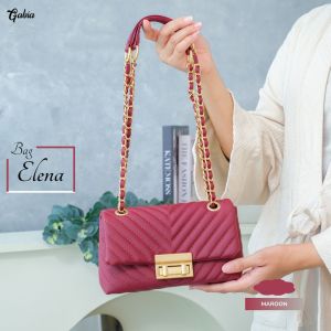 Elena Bag by Gabia Tas Selempang Bahu Wanita bahan Chocoly Waterproof