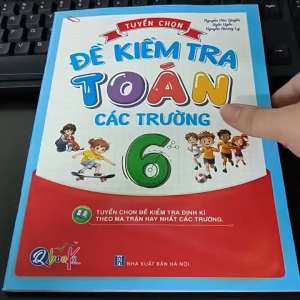 Sách - Tuyển chọn ĐKT - Toán Lớp 6 - các trường (Qbooks)