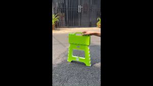 Ghế trung xếp nhựa Duy Tân kích thước 32.5 x 29 x 26.3 cm