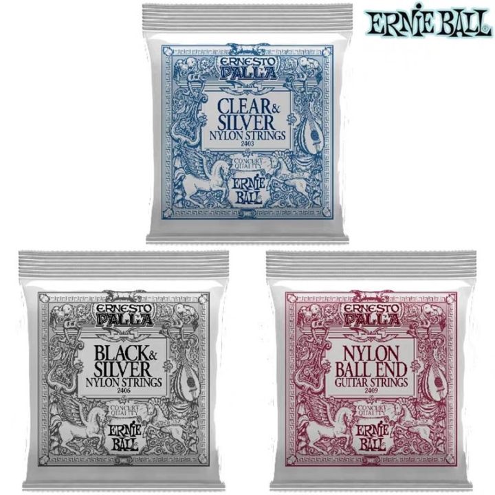 Ernie Ball Ernesto Palla Classical Guitar Strings Nylon Fiber