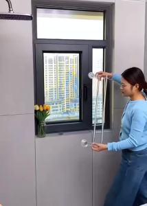 Double Layer 56-94cm Suction Cup Wall Mounted Towel Rack Non Perforated Bathroom Storage Rack Bathroom Single-Pole Towel Rack