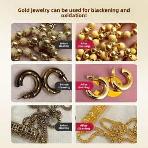 MONLEYTA | Gold Cleaning Liquid For Jewelry Bracelets Platinum Yellow Gold 18K Gold Maintenance Special Use Solution For Gold Accessories