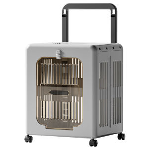 Pet Trolley Case Foldable Cat Carrier Dog Travel Cage Portable Airline Box