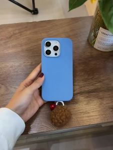 Ốp Lưng Điện Thoại Chống Rơi Silicone Lỏng Màu Sắc Retro