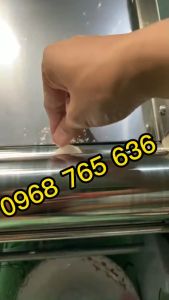 Máy cán vỏ há cảo hoành thánh chạy điện gia đình  - Bảo hành 12 tháng