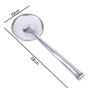 Oil Frying Clamp Filter Stainless Steel Spoon Vegetables Snack Fried Food Strainer Kitchen Gadgets Tools для кухни полезные вещи