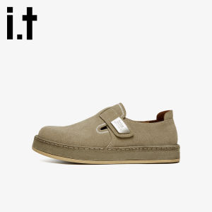 izzue | Low-cut Soft-soled Slip On Loafers Leather