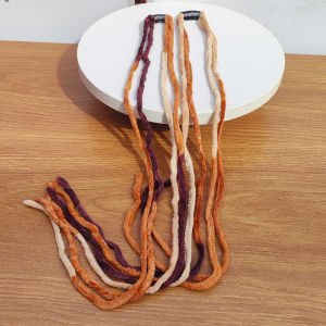 Ethnic Style Hair Accessories Dirty Braid Color Rope Tibetan Photo Shooting Hairband Plush Hair Ties Womens Hair Decorations