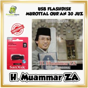USB Flashdisk Mp3 Tilawatil Quran Tilawah Alquran 30 Juz Muammar ZA