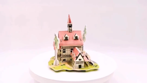 FunToy DIY 3D Paper House Puzzle: A Fun & Educational Toy