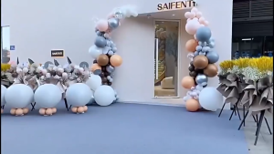 Balloon Garland Arch Set Birthday Decoration Set Pink Purple Balloons Chain Metallic Balloon Wedding