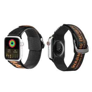 DUX DUCIS OUTDOOR Nylon Strap for iWatch S9 S8 S7 Series 9 8 7 6 5 4 3 2 1 SE 42 44 45mm Velcro Sport Watch Band