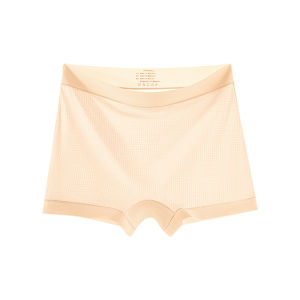 Miiow | MiiOW Womens Safety Pants Ice Silk Seamless High Waist Anti-Light Summer Underwear Briefs Two-In-One 2025 New Style