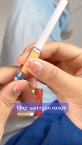 【READY Stock】 100Pcs Filter ADOUS Pipa Mengurangi Tar Filter Pemegang Pembersih ASAP aksesoris Wanita Filter Pipa Saringan Rokok Saringan Rokok Sekali Pakai - Lazada