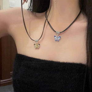 Y2K Vintage Butterfly Pendant Choker: A Perfect Gift for Fashion Enthusiasts