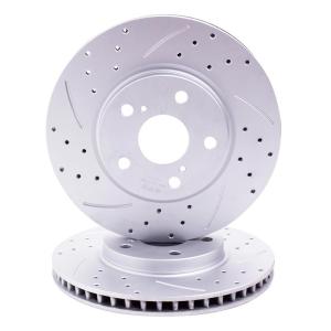 GELUODE | Front and Rear Brake Discs for Dodge Challenger/Charger Journey Durango Ram