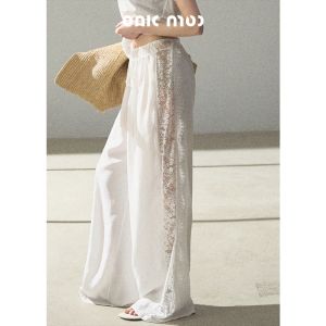 OAKMOO | Quần Lỏng Thoáng Kiểu Đục Lỗ Ren