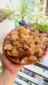 Đường phèn kết tinh tự nhiên Organic [ Loại Vụn ] 1kg