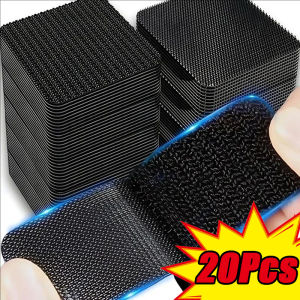 20pcs Car Mat Fixing Clips New Self-adhesive Carpet Fixing Stickers Home Floor Mats Anti-slip Sticker Durable Auto Carpet Grips Double-sided Carpet Fixing Stickers Car Floor Mat Invisible Fixed Patch