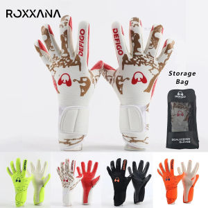 ROXXANA Professional Match Soccer Goalie Gloves Youth Adult Thickened Anti-skid Shock-Absorbing Wrist Protection Sports Gloves