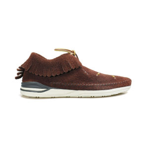 Visvim Uncle Gui Anti-Odor Faux Suede Beaded Tassel Popular Bean Shoes Casual Versatile Trendy Low Top Glue Adhesive Rubber Soled