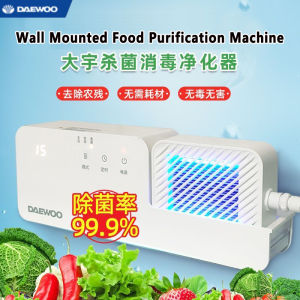 Korea Daewoo Fruit and vegetable guards wall-mounted washing machine household vegetable washing machine automatic fruit and food purification machine