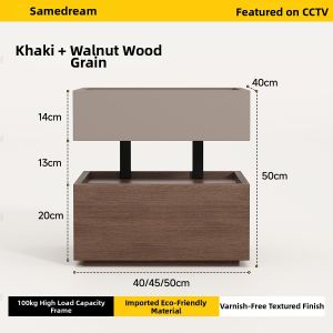 SAMEDREAM | Compact Minimalist Italian Style Bedside Cabinet