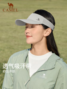 CamelCrown Sunscreen Hollow Cap Sports Running Tennis Cap UV Sun Shade Cap
