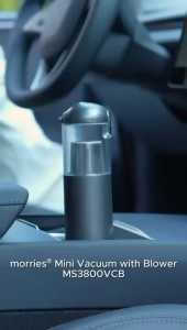 Morries 2 in 1 Cordless Vacuum cleaner with blower MS3800VCB (Suitable for car vacuum portable)