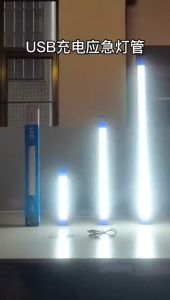 LED Light Tube Portable USB Rechargeable Emergency Light Tube For Cabinet Wardrobe Camping Lamp Lampu Almari