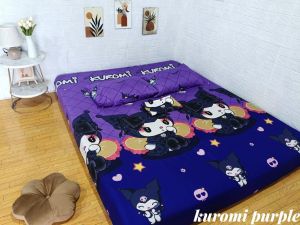 SPREI SPESIAL EDITION MOTIF KUROMI BAHAN PREMIUM ADEM HALUS TIDAK LUNTUR