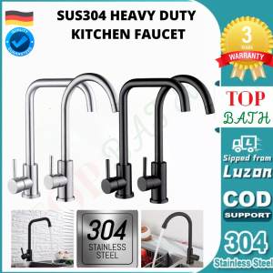 🔝Top Bath 304 Stainless Kitchen Faucet Single Cold Water Mixer Faucet 360 Degree Rotation Single Handle Singe Tap Kitchen Faucet 304 Stainless Steel Premium Qality Kitchen Faucet Complete Kitchen Faucet 304 Stainless Steel Kitchen Faucet Set 🔝.