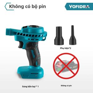 Máy Hút Bụi Không Khí 2 Trong 1 Không Dây Máy Hút Bụi Sạch Có Thể Sạc Lại Để Làm Sạch Máy Tính Công Cụ Điện Tương Thích Với Pin 18V-21V