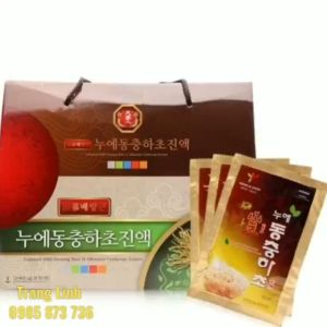Nước đông trùng hạ thảo hàn quốc Bio xách 30 gói - Tăng đề kháng Ổn định huyết áp Phòng ngừa ung thư tranglinh
