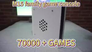4G Ram Retro Game Console 500G/1T Rom M15 Batocera and Win11 I3-3110M 70000+Games For Wii PS2 PSP NGC N64 Play&Plug On TV