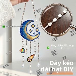 YUGUANG | Phụ Kiện Chuông Gió Dây Treo DIY Hình Bốn Lá Clover