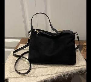 Womens Retro Frosted Suede Crossbody Bag Versatile Underarm Tote Handbag New Single Shoulder Bag for All Seasons