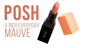 PICK Cosmetics Perfect Pout: Moisturizing Matte Lipstick - Posh Rich Rosy Mauve