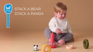 Taf Toys ห่วงเรียงซ้อน Stack a Panda / Bear ของเล่น เรียงซ้อน เสริมพัฒนาการ 9 เดือน ขึ้นไป