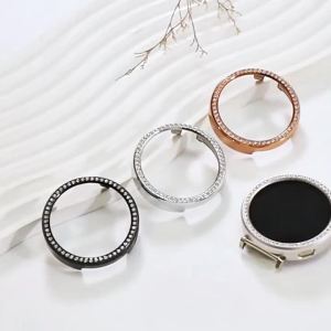 Bling PC Hollow Case for Huawei Watch GT 7 41mm Diamond Crystal Bumper Protector for GT6 41mm Shell Accessorie